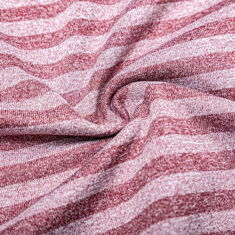 100% polyester CD striper Single Jersey